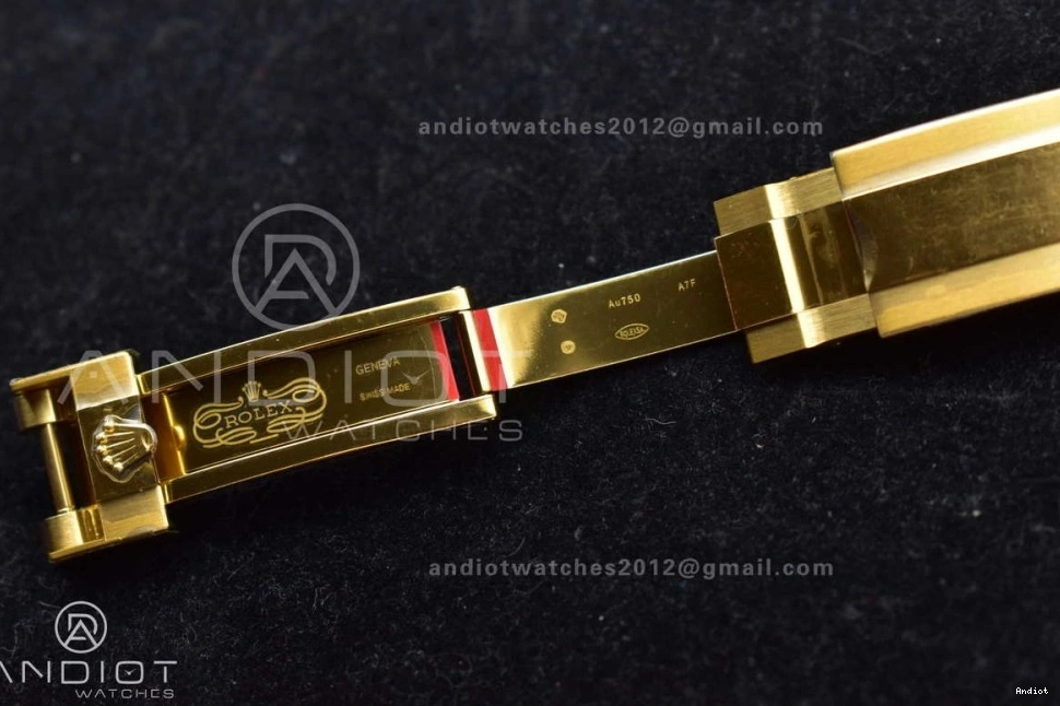 Factory Best 1:1 Black VR3285 Gold GRNR Dial Edition Gain Master II YG Bracelet CHS Weight on Jubilee 126718 GMT 0125